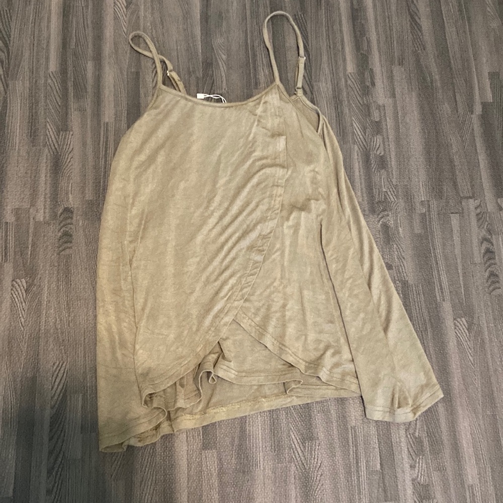 Nursing tank top